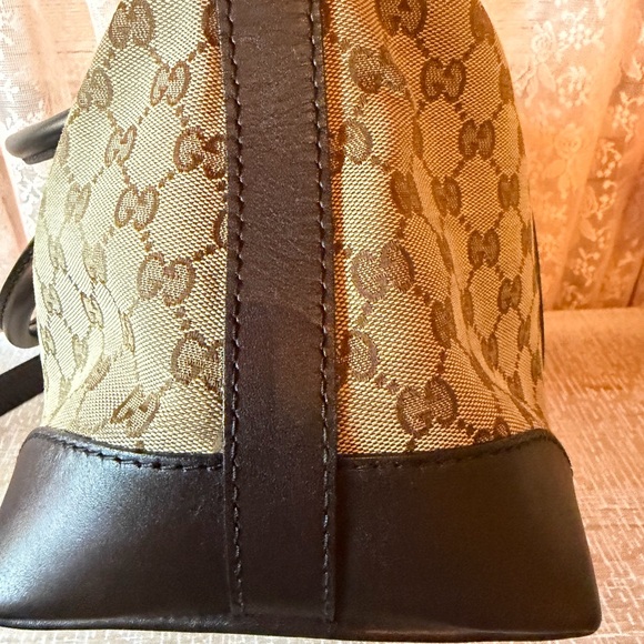 Gucci Beige and Red Shoulder Bag - Picture 11 of 12